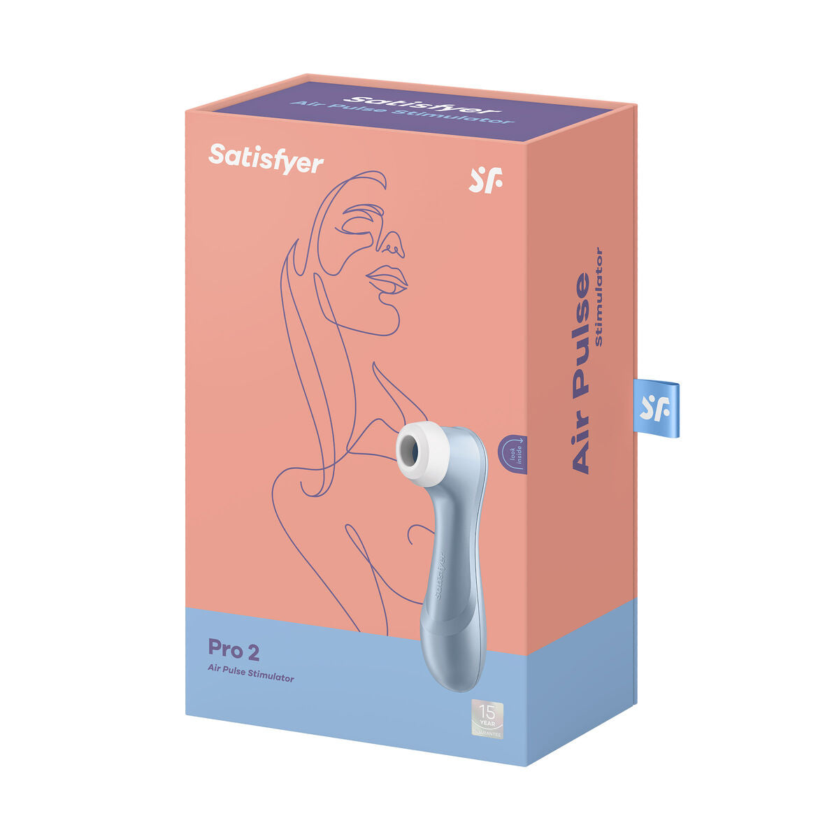 Clitoris Suction Stimulator Satisfyer SATISFYER PRO 2 Blue