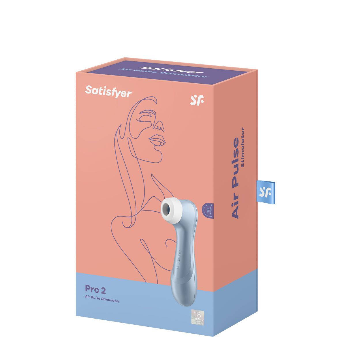 Clitoris Suction Stimulator Satisfyer SATISFYER PRO 2 Blue