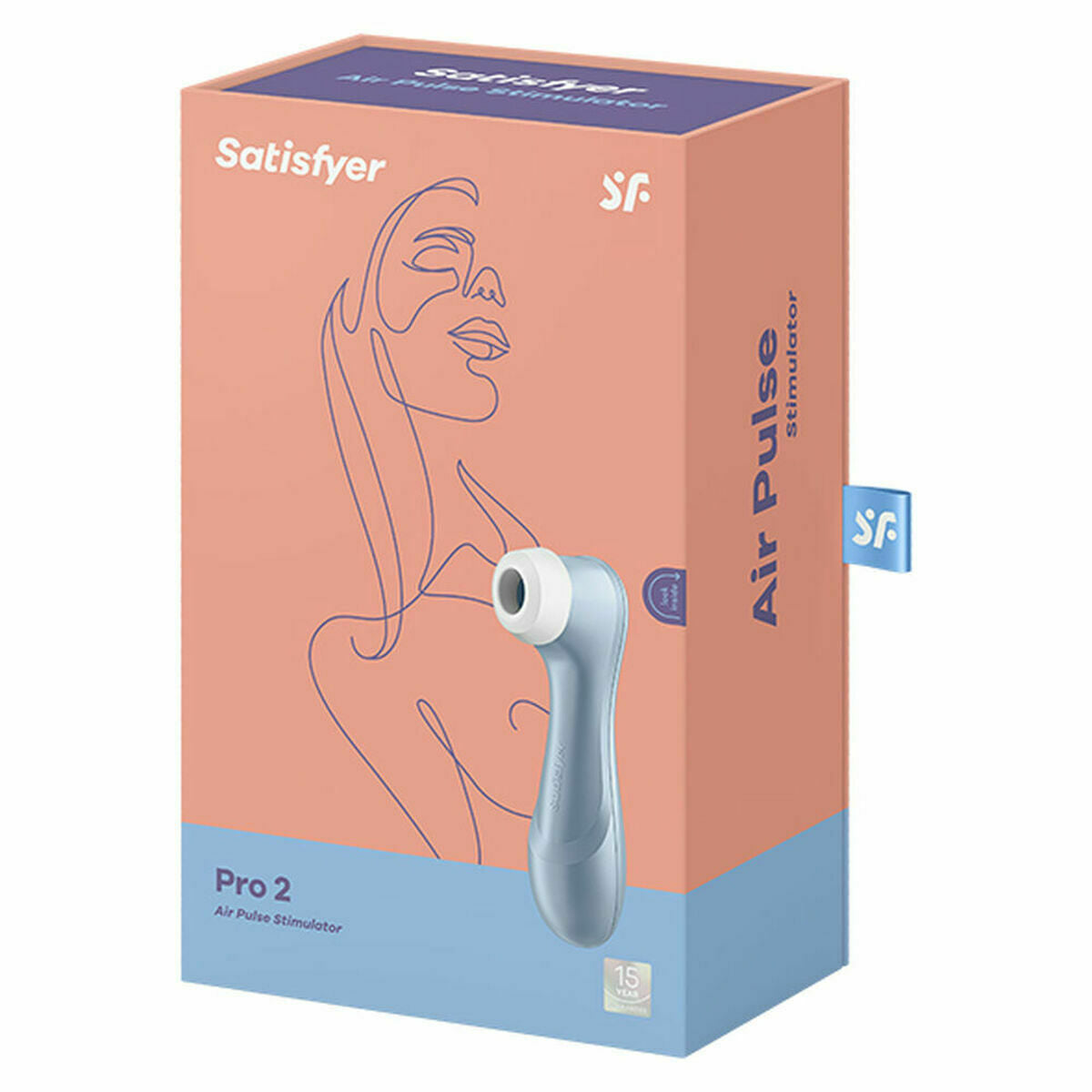 Clitoris Suction Stimulator Satisfyer SATISFYER PRO 2 Blue